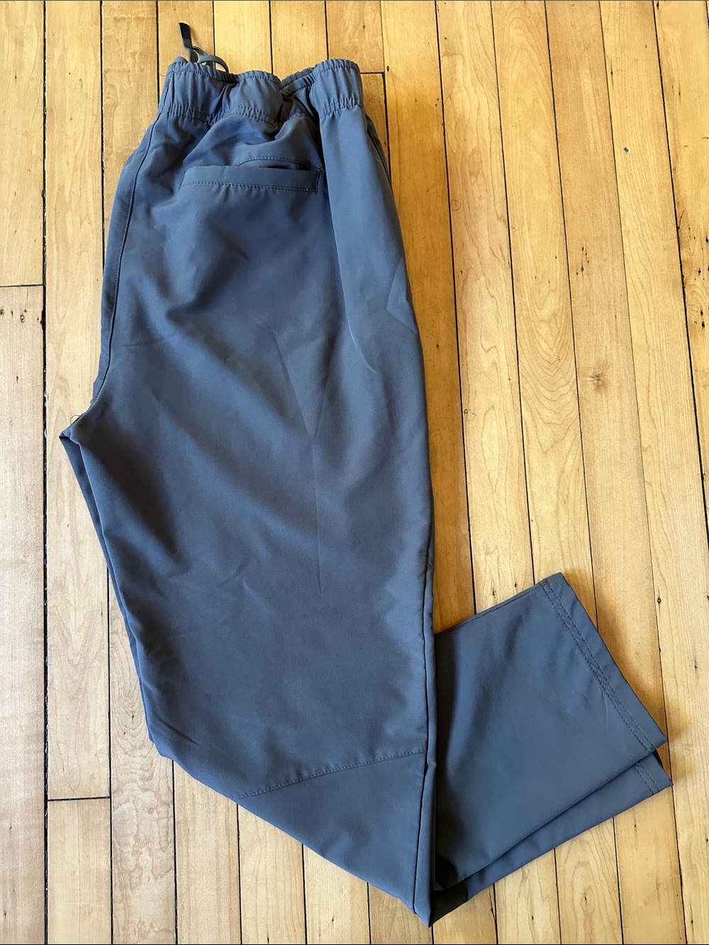 Men's Charcoal Drawstring Joggers – Comfortable Everyday Sweatpants